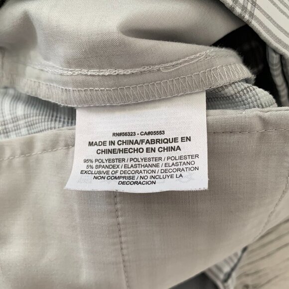 Nike Golf Tour Performance Dri-Fit Plaid Lightweight Shorts - Picture 9 of 10